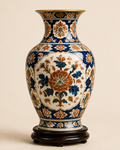 Imari Porcelain Vase Hand-Painted Porcelain • Inspired by Japanese Imari Art • Meiji Period Style